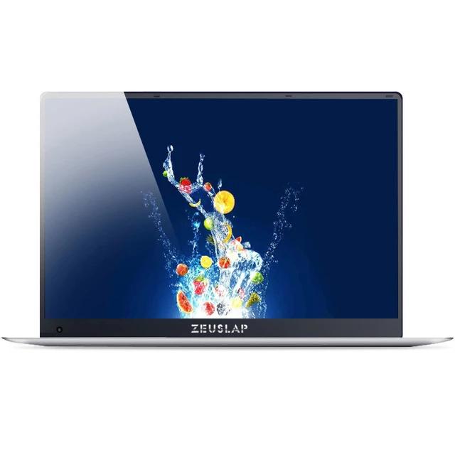 ZEUSLAP-X5 15.6inch 1920X1080P 6GB Ram+128GB SSD Windows 10 system Ultrathin Quad Core Fast Boot  Laptop Netbook Computer