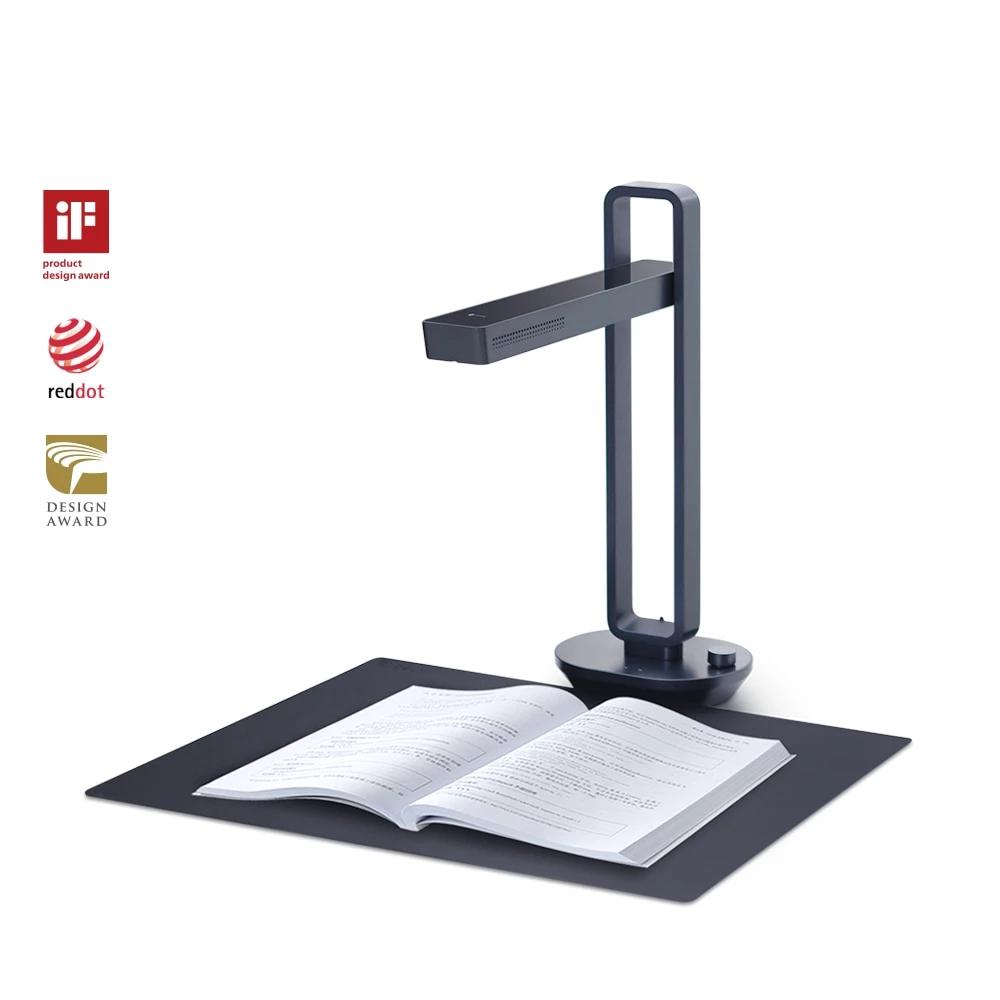 CZUR Aura Pro Portable Foldable Book Document Scanner Max A3 with HD Camera Smart OCR Led Table Desk Lamp for Family Home Office
