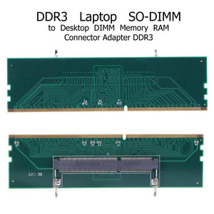 New DDR3 SO DIMM To Desktop Adapter DIMM Connector Memory  Adapter Card 240 To 204P Computer Component Accessory