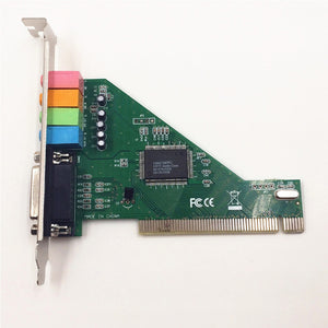 4.1CH CMI8738 Electronic Components With Driver CD Desktop PC Internal Stereo Sound Practical Audio Card Computer PCI Port