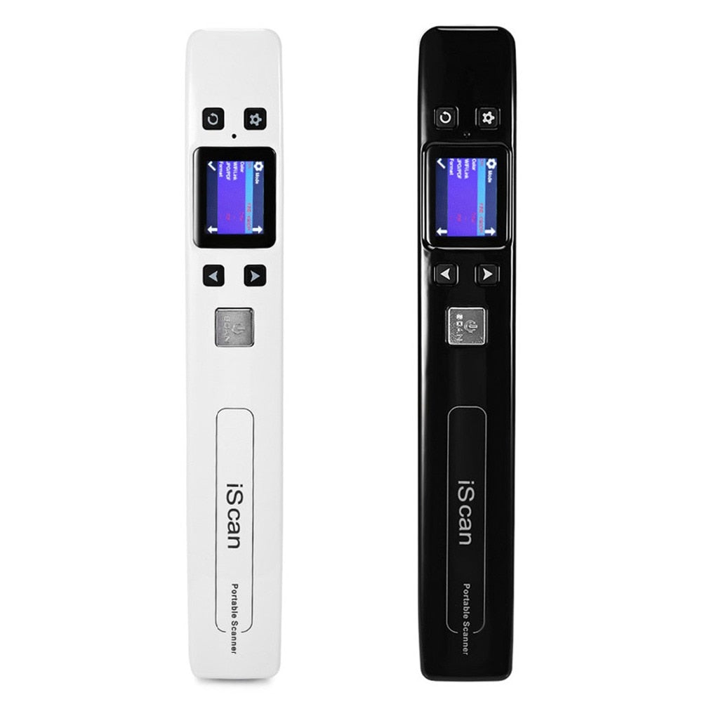 High Speed Portable Scanner A4 Size Document Scanner 1050DPI JPG/PDF Support 32G TF Card Mini Scanner Pen with Pre View PIcture
