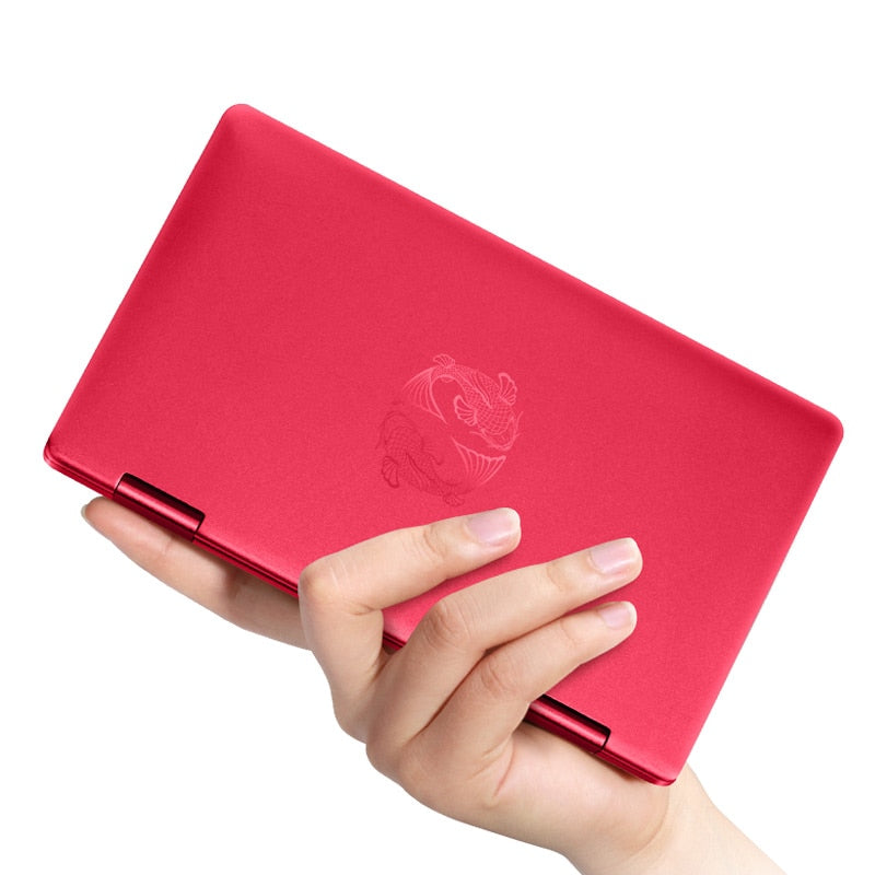 Newest Red Style Tablet PC one netbook 7"Pocket Computer Intel m3 8100Y CPU with Fingerprint Recognition Bluetooth IPS 8G 512G