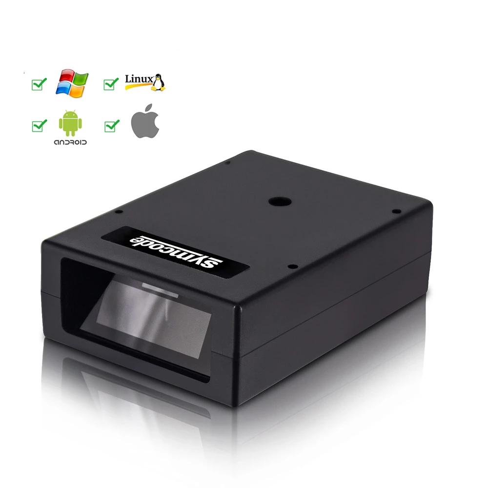 Automatic Barcode Scanner,Symcode USB Laser Wired Handheld Portable Box Automatic 1D Barcode Reader